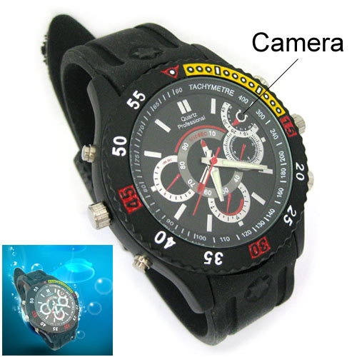 Waterproof Motion Detection Pinhole Camera with Web Camera Function - Click Image to Close